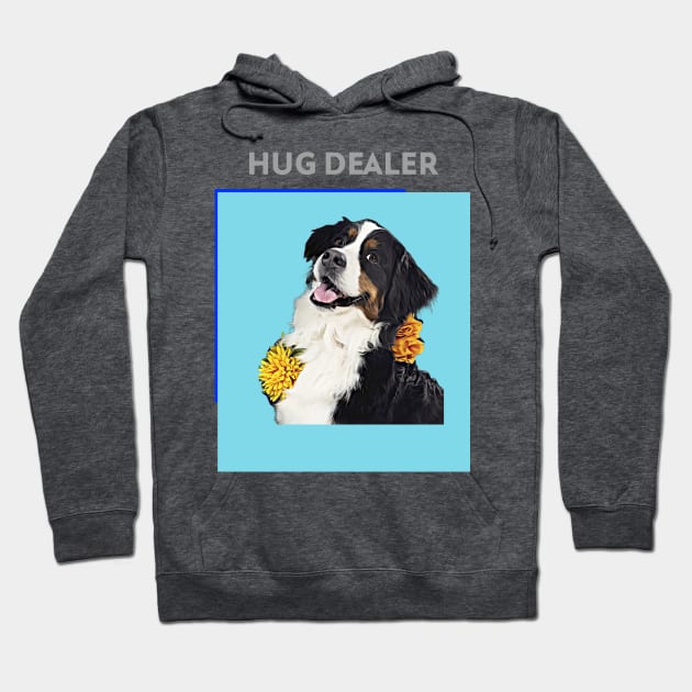 Hug Dealer (Border Collie) Hoodie by PersianFMts